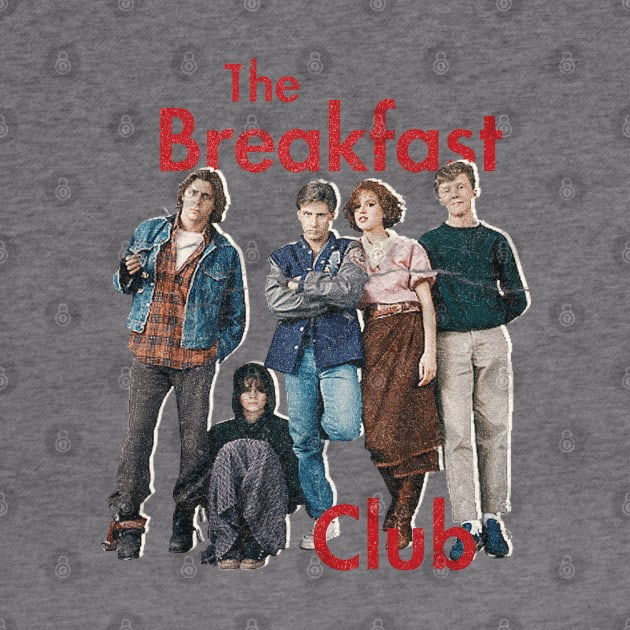 The Breakfast Club Grunge Retro 80s by Magic Topeng